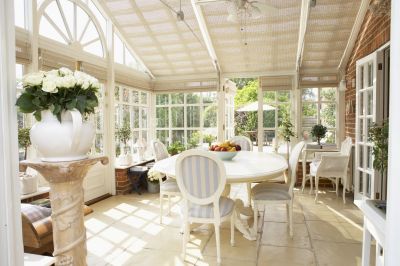 Spacious Sunroom Interior