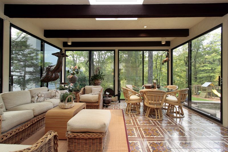 Sunroom with Garden View