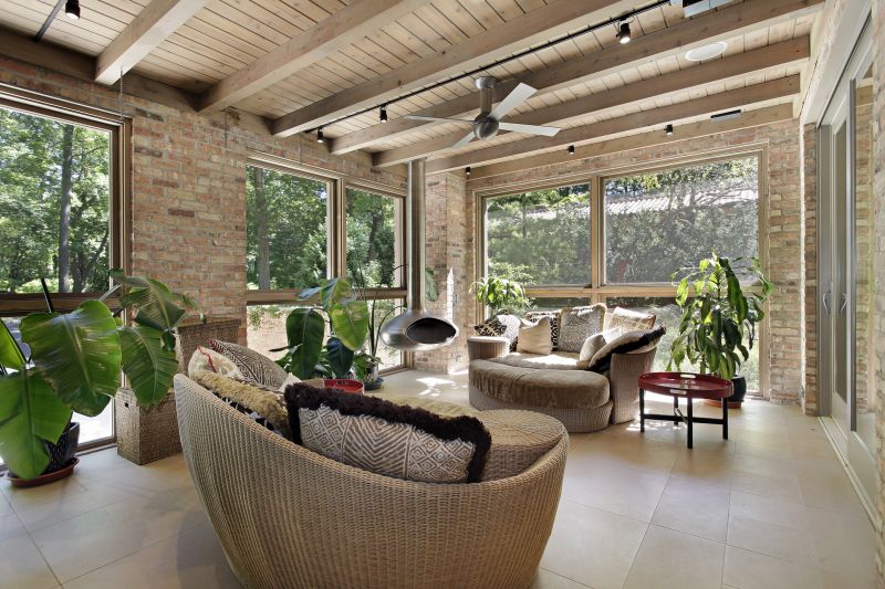 Sunroom with Custom Design